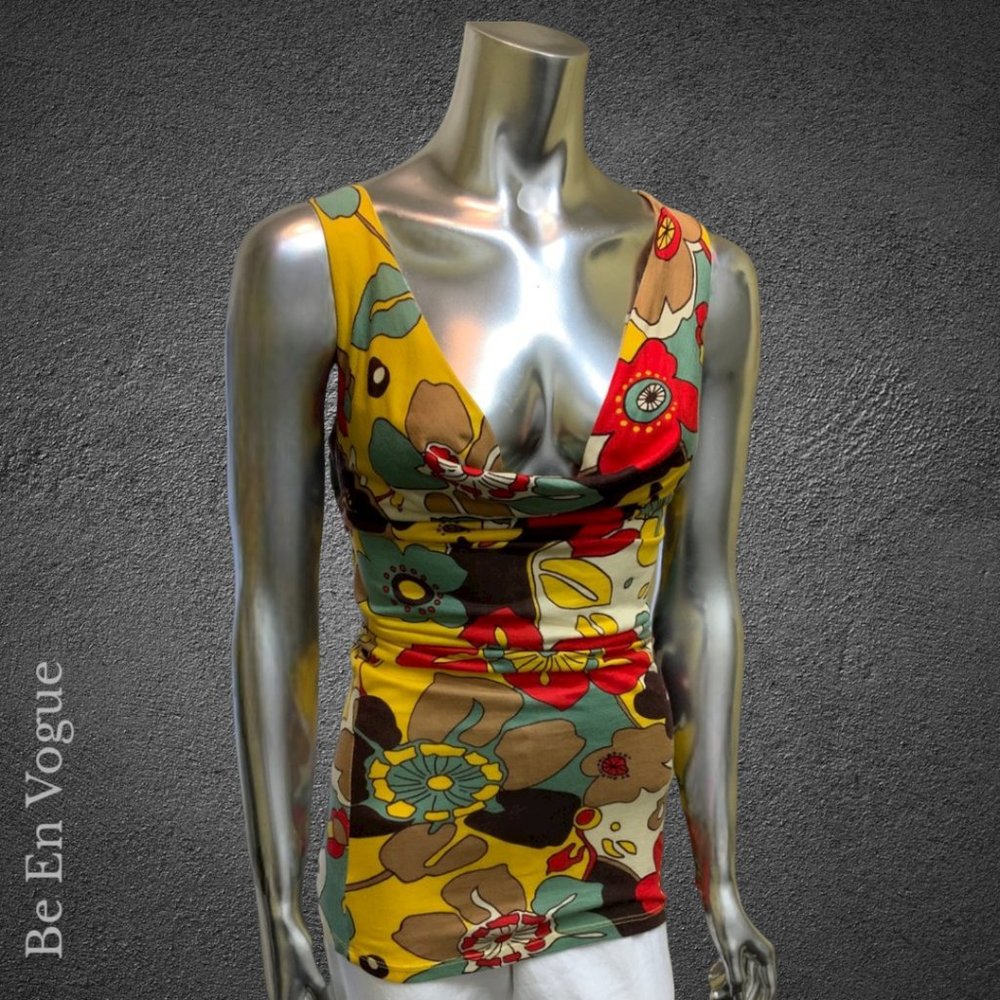 Sleeveless Open Back Blouse